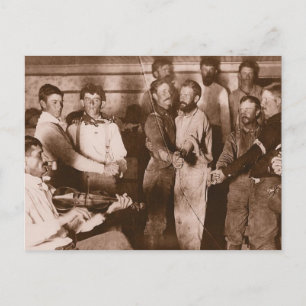 Carte Postale Danse Cowboy