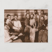 Carte Postale Danse Cowboy (Devant)