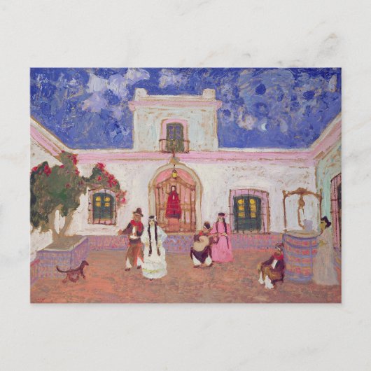Carte Postale Danse créole, avant 1927 (Devant)