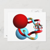 Carte Postale Danse d'accouplement des sphères de la Cornée d'Al (Devant / Derrière)