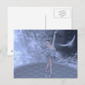 Carte Postale danse dans les nuages (Devant / Derrière)