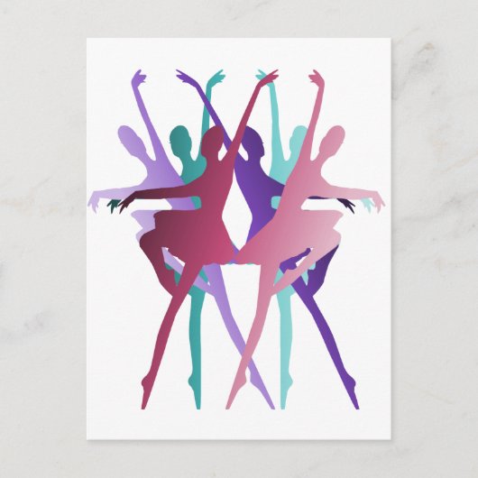 Carte Postale Danse Danse Danse (Devant)