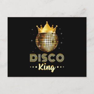 Carte Postale Danse Danser Disco King Dancer Party Idée cadeau
