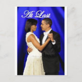 Carte Postale Danse de bal inaugurale (Devant)