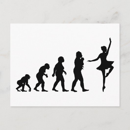 Carte Postale Danse de ballet (Devant)