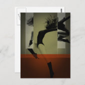 Carte Postale Danse de ballet (Devant / Derrière)