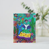 CARTE POSTALE DANSE DE COUPLE MEXIQUE (Debout devant)