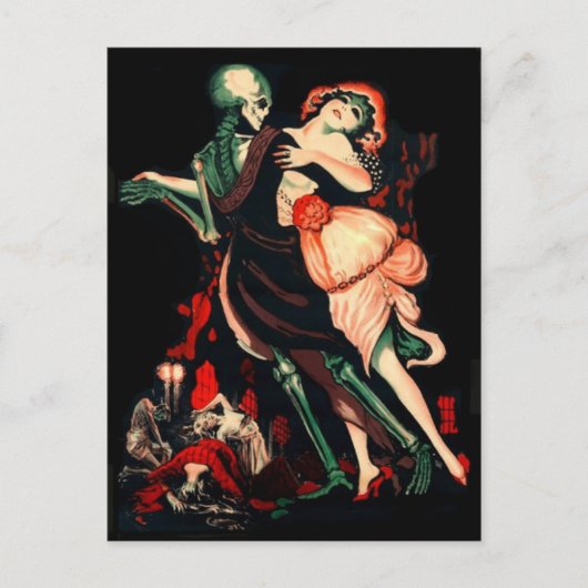 Carte postale Danse de la mort (Devant)