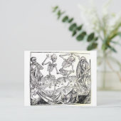 Carte Postale Danse de la mort (Debout devant)
