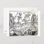 Carte Postale Danse de la mort (Devant / Derrière)
