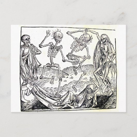 Carte Postale Danse de la mort (Devant)