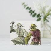 Carte Postale Danse de la mort - L'idiot (Debout devant)