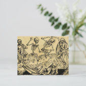 Carte Postale Danse De La Mort Par Michael Wolgemut 1493 (Debout devant)