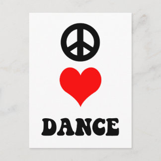 Carte Postale Danse de la paix