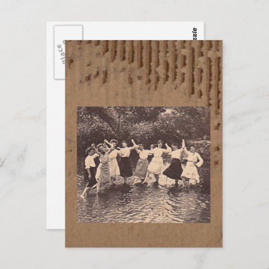 Carte Postale Danse de la rivière (Devant / Derrière)