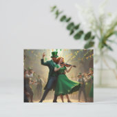 Carte Postale Danse de la Saint-Patrick (Debout devant)