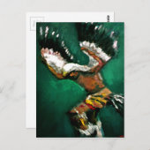 Carte Postale Danse de l'aigle (Devant / Derrière)