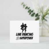 Carte Postale DANSE DE LIGNE cool conceptions (Debout devant)