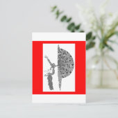 Carte Postale danse de Martha Graham (Debout devant)