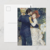 Carte Postale Danse de Pays - Renoir Impressionniste peinture (Devant / Derrière)