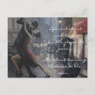 Carte Postale Danse de pluie