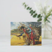 Carte Postale Danse de pluie (Debout devant)