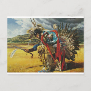 Carte Postale Danse de pluie