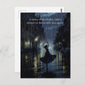 Carte Postale Danse de pluie de minuit (Devant / Derrière)