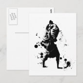 Carte Postale Danse de rue (Devant / Derrière)