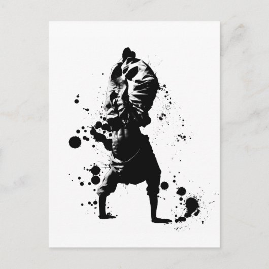 Carte Postale Danse de rue (Devant)