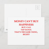 CARTE POSTALE DANSE DE TAP (Devant / Derrière)