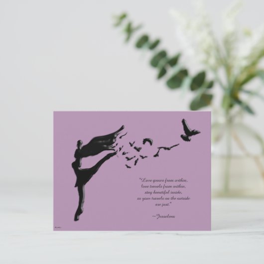 Carte Postale Danse De Vol (Debout devant)