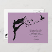 Carte Postale Danse De Vol (Devant / Derrière)