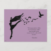 Carte Postale Danse De Vol (Devant)