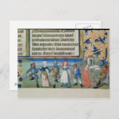 Carte Postale Danse des bergers (Devant / Derrière)