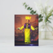 Carte Postale Danse des bougies malaises (Debout devant)