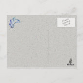 Carte Postale Danse des dauphins abstrait Art (Dos)