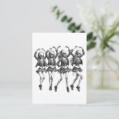 Carte Postale Danse des femmes mortes (Debout devant)