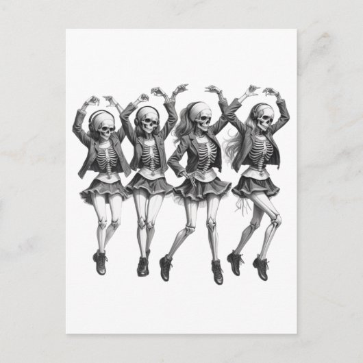 Carte Postale Danse des femmes mortes (Devant)