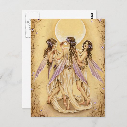 Carte Postale Danse des Grâces (Devant / Derrière)