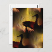 Carte Postale Danse Des Grues (Devant / Derrière)