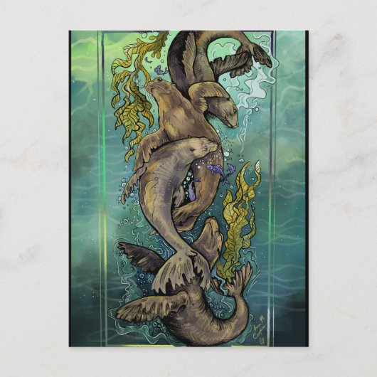 Carte Postale Danse des Selkies (Devant)