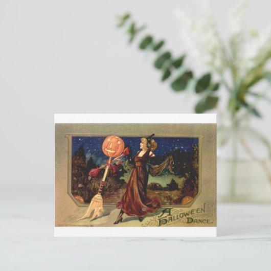Carte Postale Danse d'Halloween (Debout devant)