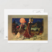 Carte Postale Danse d'Halloween (Devant / Derrière)