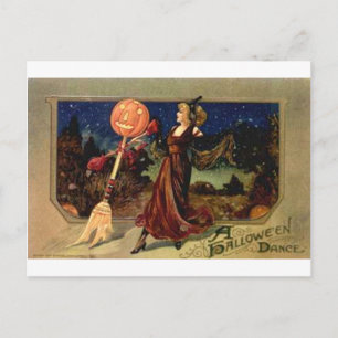 Carte Postale Danse d'Halloween