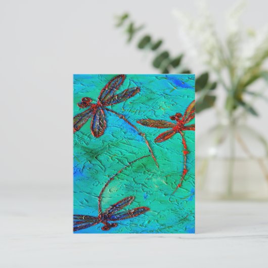 Carte Postale Danse Dragonfly (Debout devant)