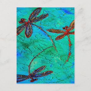 Carte Postale Danse Dragonfly