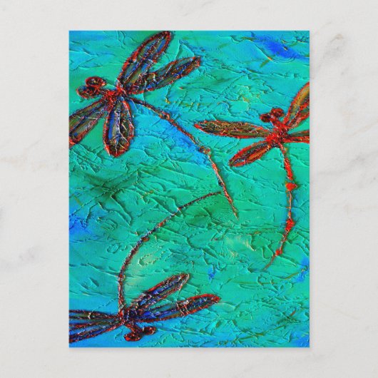 Carte Postale Danse Dragonfly (Devant)