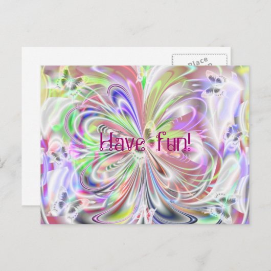 Carte Postale Danse du beurre (Devant / Derrière)