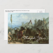 Carte Postale Danse du bison de Bodmer (Devant / Derrière)